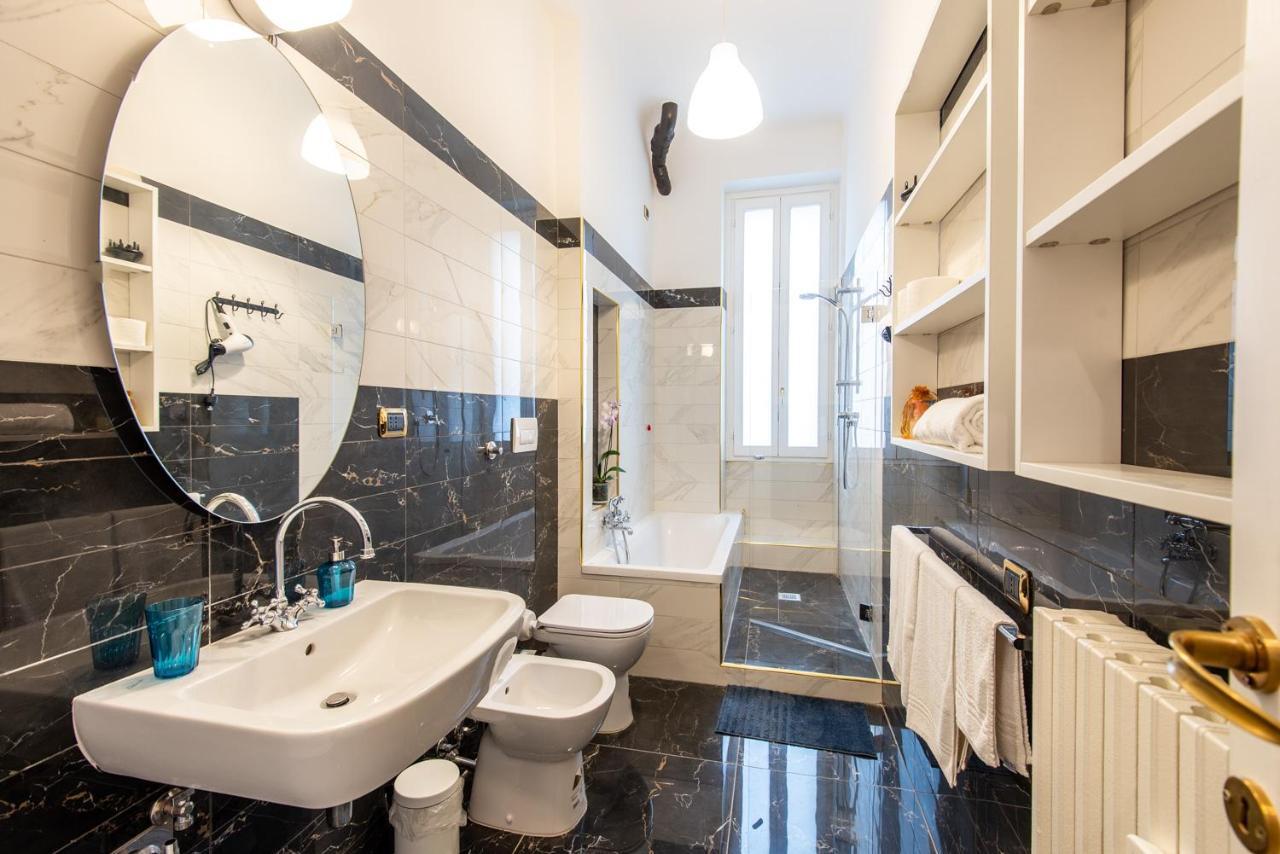 Apartamento Elegante Casa Liberty Milán Exterior foto